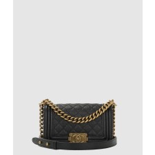 [CHANEL-샤넬]보이백 캐비어 스몰 A67085