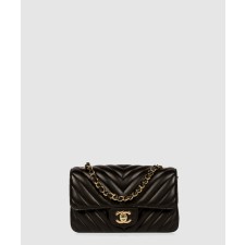 [CHANEL-샤넬]쉐브론 클래식 램스킨 뉴미니 A69900