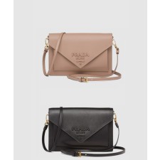 [PRADA-프라다]모노크롬 미니 숄더백 1BP020
