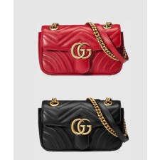 [GUCCI-구찌]GG 마몽 마틀라세 미니백 446744