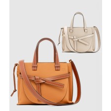 [LOEWE-로에베]게이트백 탑핸들 토고레더 스몰