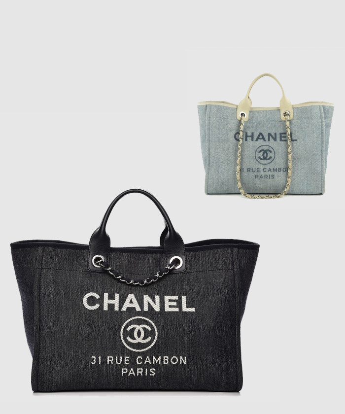 [CHANEL-샤넬]데님 도빌백 A66941