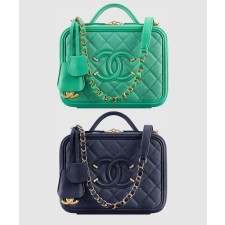 [CHANEL-샤넬]베니티 코스메틱 미듐 원톤 A93343