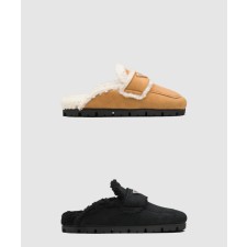 [PRADA-프라다]시어링 슬리퍼 1S711M