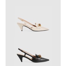 [GUCCI-구찌]뱀부 홀스빗 펌프스 658818
