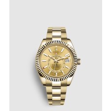 [ROLEX-롤렉스]스카이 드웰러 금통 42 326938