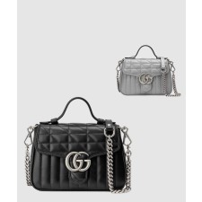 [GUCCI-구찌]GG 마몽 미니 탑핸들백 583571