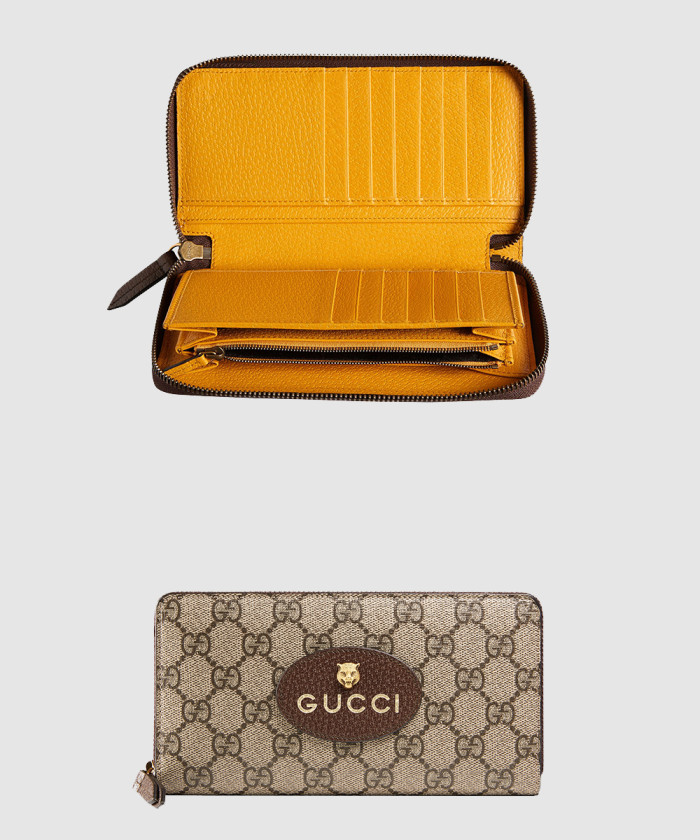 [GUCCI-구찌]네오빈티지 GG 수프림 지퍼월렛 473953
