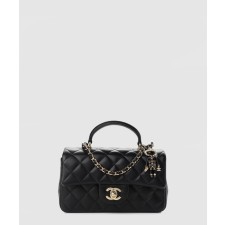 [CHANEL-샤넬]클래식 뉴미니 참 탑핸들 AS2432