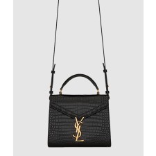 [SAINT LAURENT-생로랑]카산드라 탑핸들백 크로커 미니 623930