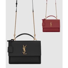 [SAINT LAURENT-생로랑]선셋 모노그램 탑핸들 미듐 634723