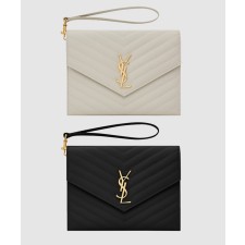 [SAINT LAURENT-생로랑]모노그램 클러치 617662