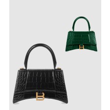 [BALENCIAGA-발렌시아가]아워글래스 스몰 탑핸들백 593546