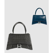 [BALENCIAGA-발렌시아가]아워글래스 스몰 탑핸들백 593546