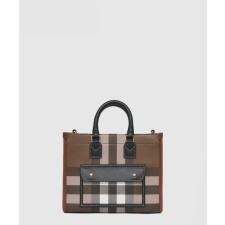 [BURBERRY-버버리]체크 프레야 토트백 미니 80543091