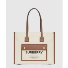 [BURBERRY-버버리]캔버스 프레야 토트백 스몰 80441381