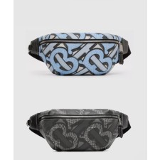 [BURBERRY-버버리]모노그램 E-캔버스 범백 80331541