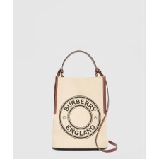 [BURBERRY-버버리]그래픽 캔버스 버킷백 스몰 80268241
