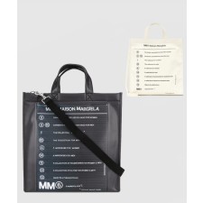 [MARGIELA-마르지엘라]프린트 PVC 토트백