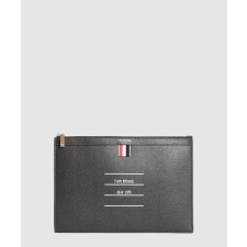 [THOM BROWNE-톰브라운]페이퍼 라벨 클러치 MAC094