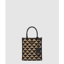 [PRADA-프라다]자카드 패브릭 토트백 1BA355