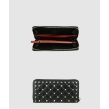 [VALENTINO-발렌티노]락스터드 지퍼월렛