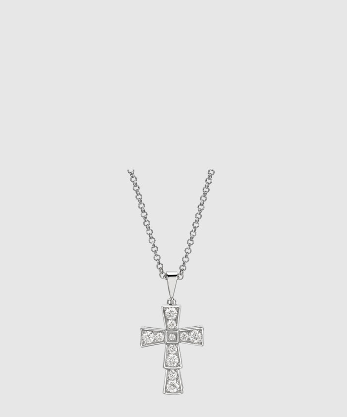 [BULGARI-불가리]크로스 목걸이 354038