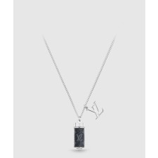 [LOUIS VUITTON-루이비통]모노그램 이클립스 참스 목걸이 M63641