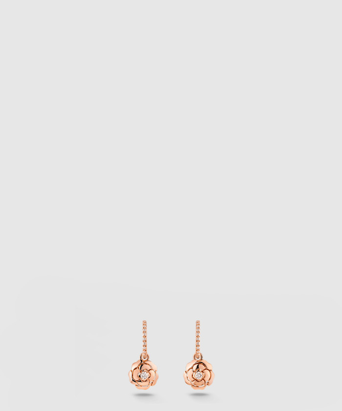 [CHANEL-샤넬]엑스트레 디이 카멜리아 귀걸이 J11659