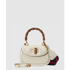 [GUCCI-구찌]뱀부 점보 GG 스몰 탑핸들백 675797