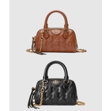 [GUCCI-구찌]GG 마몽 마틀라세 미니 토트백 702251