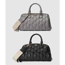 [GUCCI-구찌]GG 마몽 마틀라세 미듐 토트백 702242
