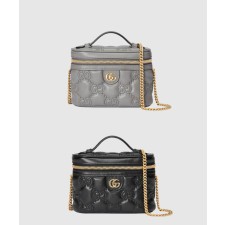 [GUCCI-구찌]GG 마몽 마틀라세 탑핸들 미니백 723770
