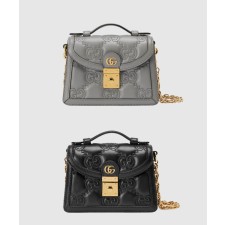 [GUCCI-구찌]GG 마틀라세 스몰 탑핸들백 724499