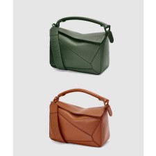 [LOEWE-로에베]퍼즐백 새틴 카프스킨 스몰