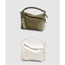 [LOEWE-로에베]퍼즐백 엣지 새틴 카프스킨 스몰
