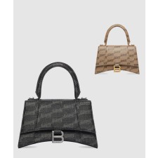 [BALENCIAGA-발렌시아가]아워글래스 스몰 탑핸들백 593546