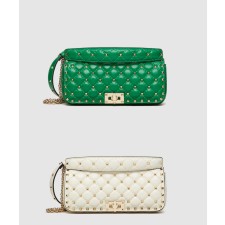[VALENTINO-발렌티노]락스터드 스파이크 숄더백