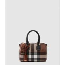 [BURBERRY-버버리]체크 볼링백 미니 80534961