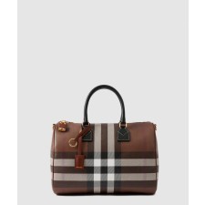 [BURBERRY-버버리]체크 볼링백 미듐 80523481