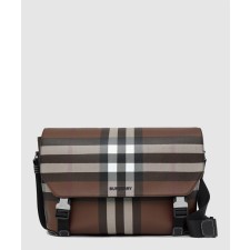 [BURBERRY-버버리]이그재저레이트 체크 라이트 메신저백 라지 80547181