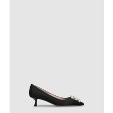 [ROGER VIVIER-로저비비에]부케 스트라스 버클 펌프스 5432