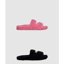 [BALENCIAGA-발렌시아가]퍼리 슬라이드 샌들 654261