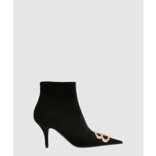 [BALENCIAGA-발렌시아가]힐 벨벳 부츠 525960