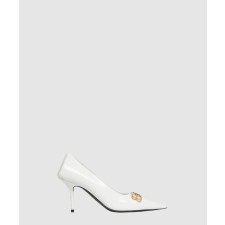[BALENCIAGA-발렌시아가]스퀘어 나이프 BB 펌프스 694712