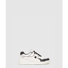 [VALENTINO-발렌티노]원 스터드 로우탑 스니커즈