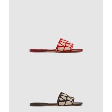 [VALENTINO-발렌티노]아이코노그래피 브이로고 슬라이드