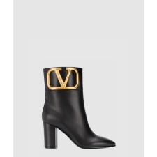[VALENTINO-발렌티노]브이로고 앵클 부츠