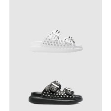 [MCQUEEN-알렉산더맥퀸]스터드 하이브리드 샌들 650785