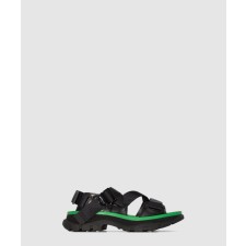 [MCQUEEN-알렉산더맥퀸]웹 스트랩 트레드 샌들 667285